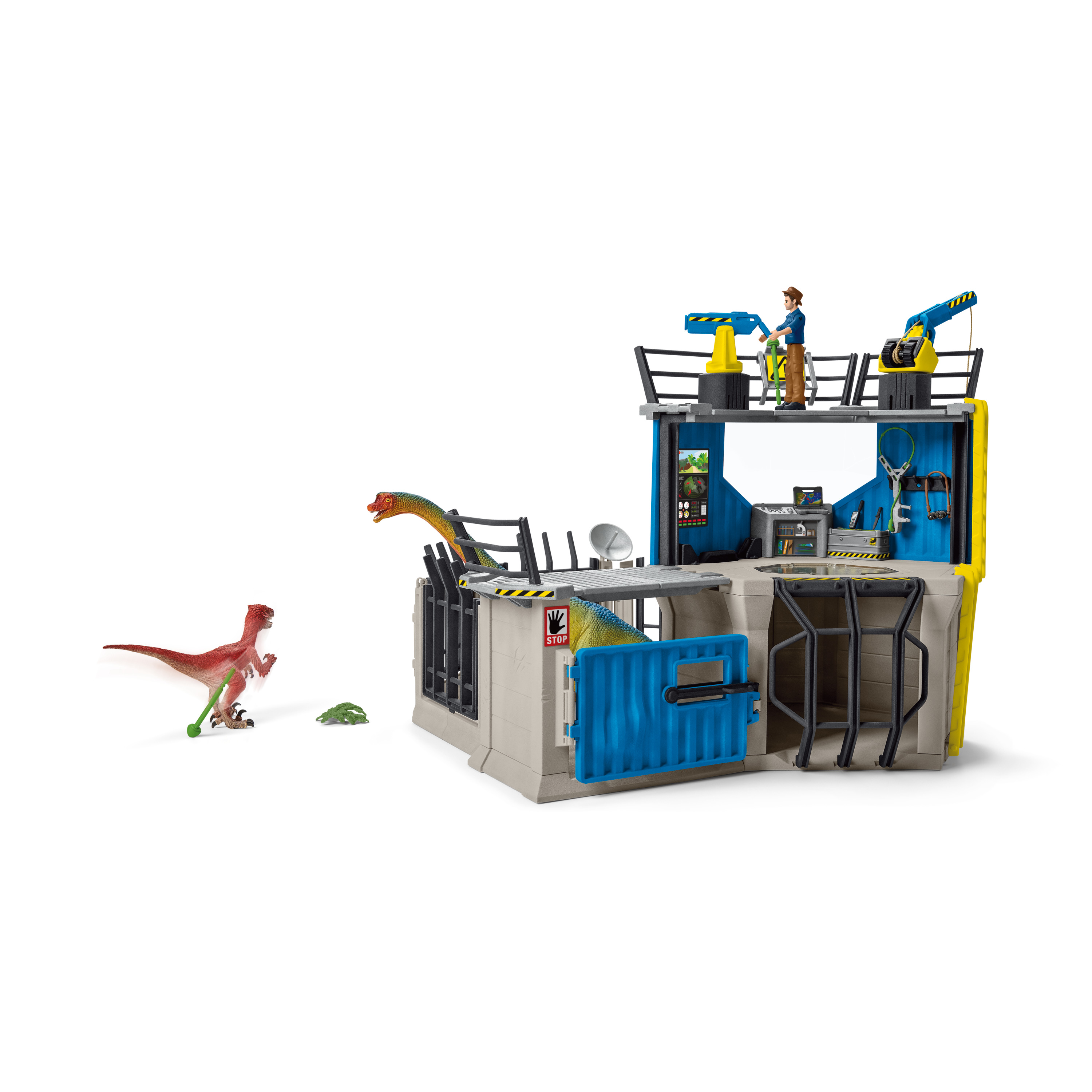 Игровой набор SCHLEICH Станция динозавров - фото 9