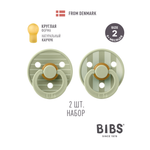 Пустышка BIBS латекс классическая от 6 мес. 2 шт.