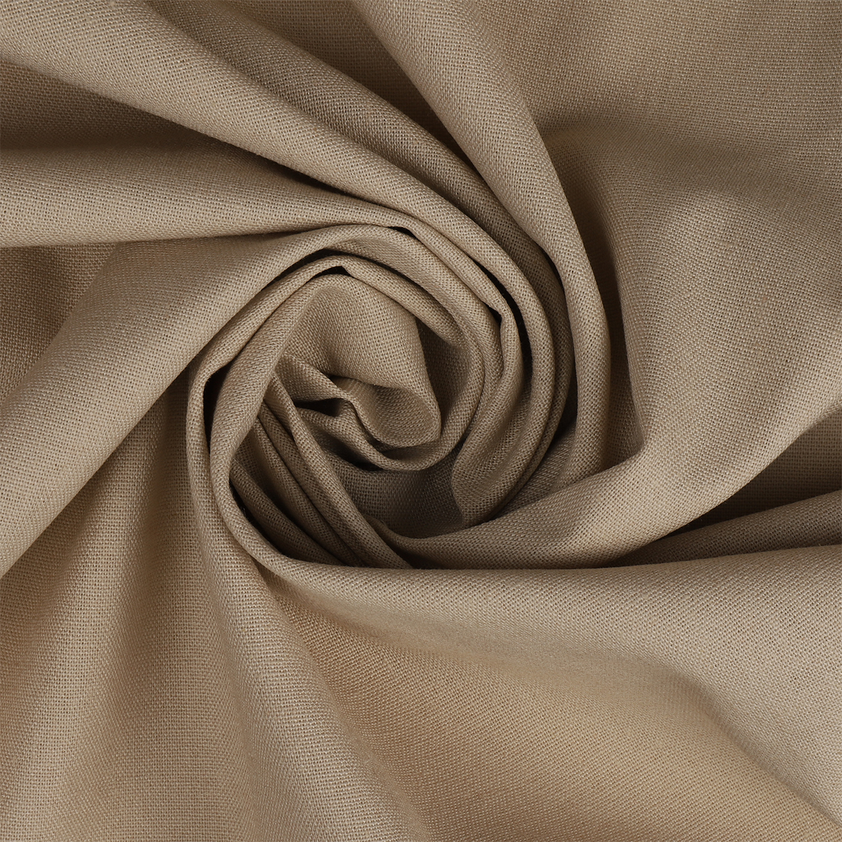 Ткань TBY 200 г/м² лен 25%хб 25%вискоза 25%ПЭ25% ширина140 см цвет светло-бежевый уп.5м - фото 2