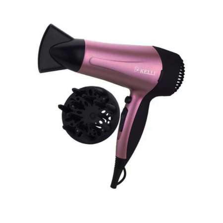 Фен KELLI kl-1109 розовый