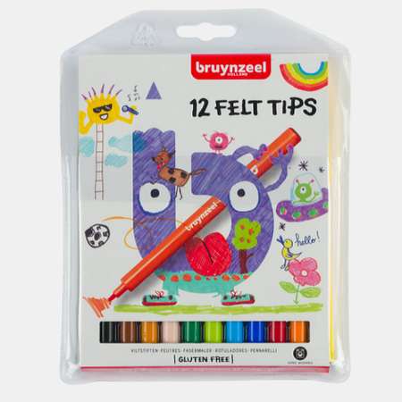Фломастеры Bruynzeel 12 цв.