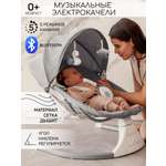 Электрокачели Amarobaby lucky swing серый