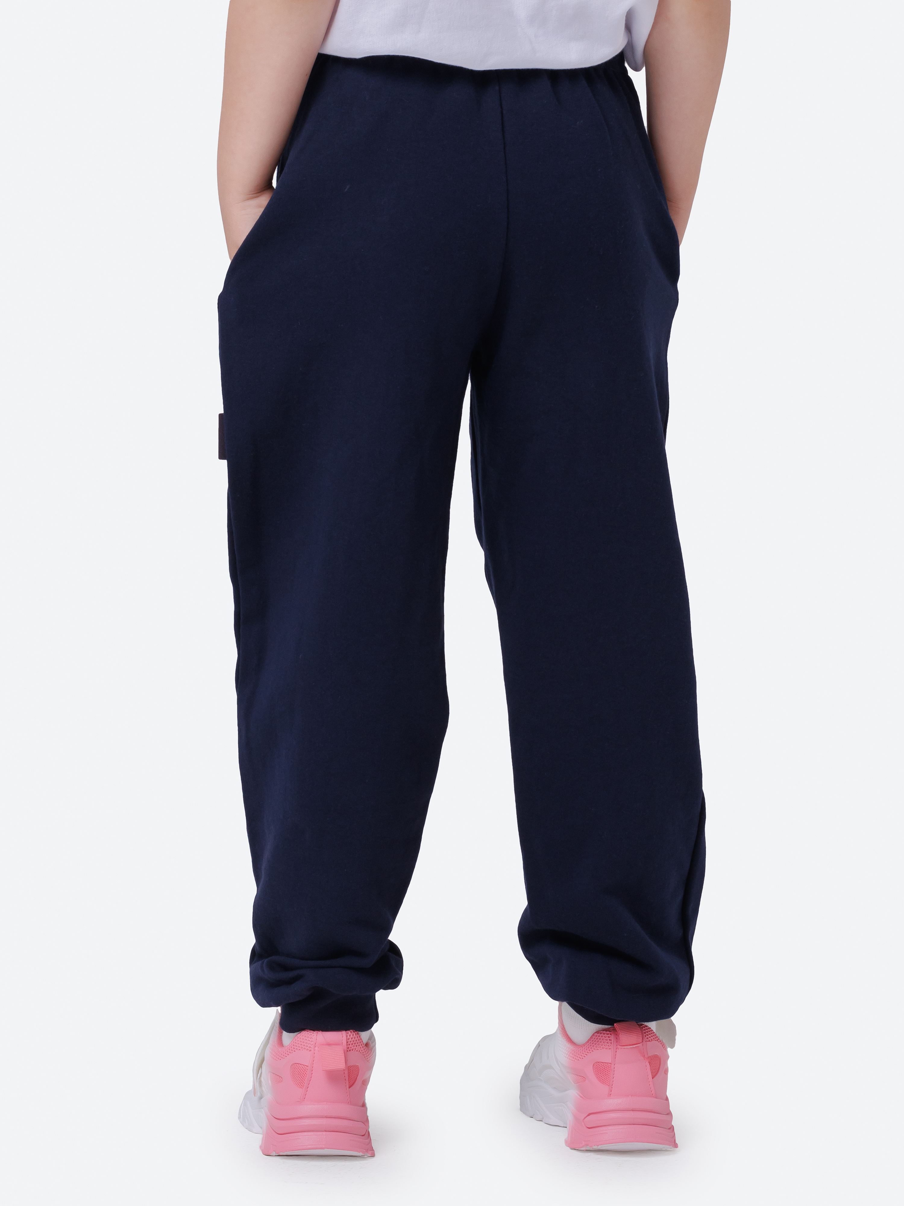 Брюки VEDDI 6041фп-2025-белый/синий - фото 4