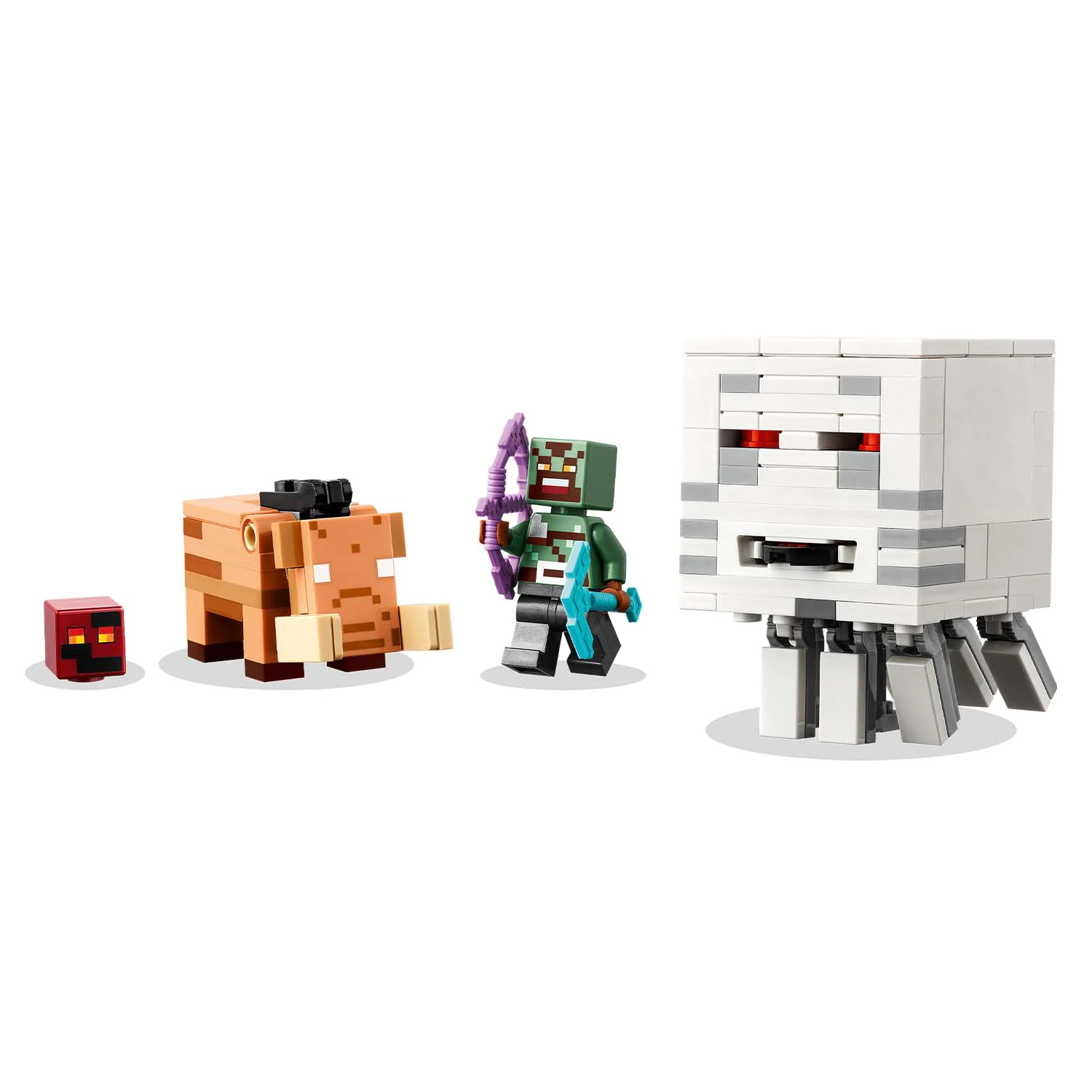 Конструктор LEGO Minecraft Засада у Нижнего портала блочный - фото 7