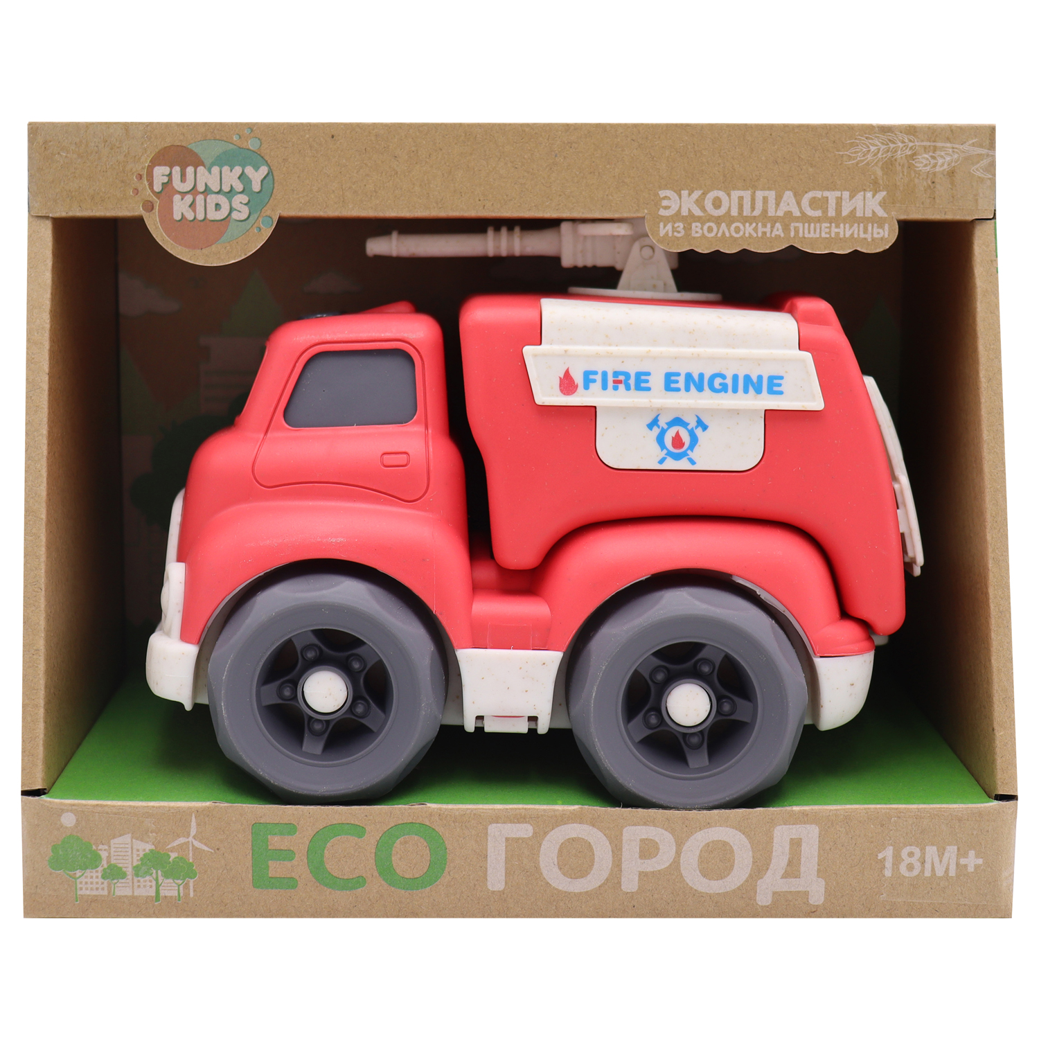 Пожарная машина Funky Toys - фото 2