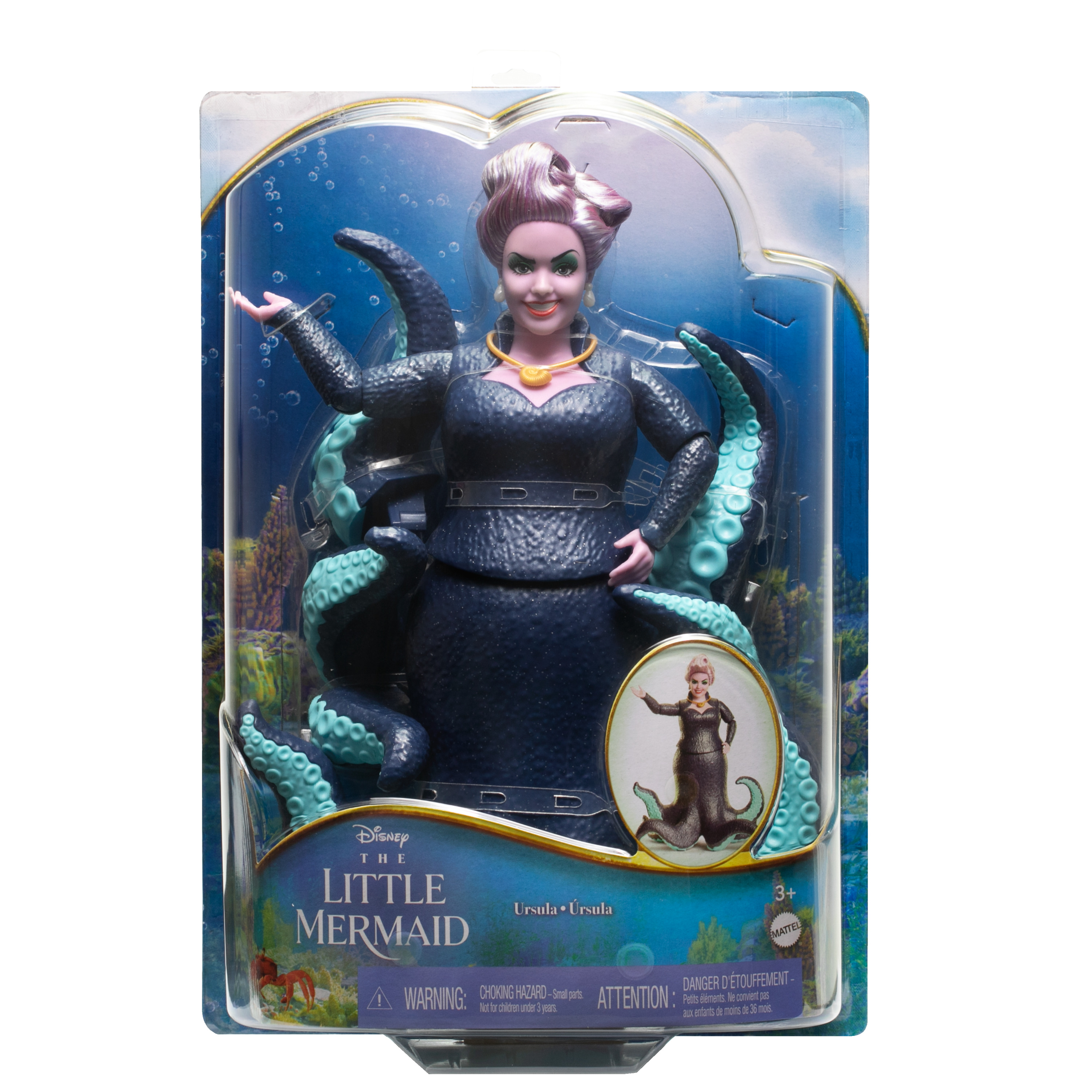 Кукла модельная Disney Princess Урсула HLX12 - фото 6