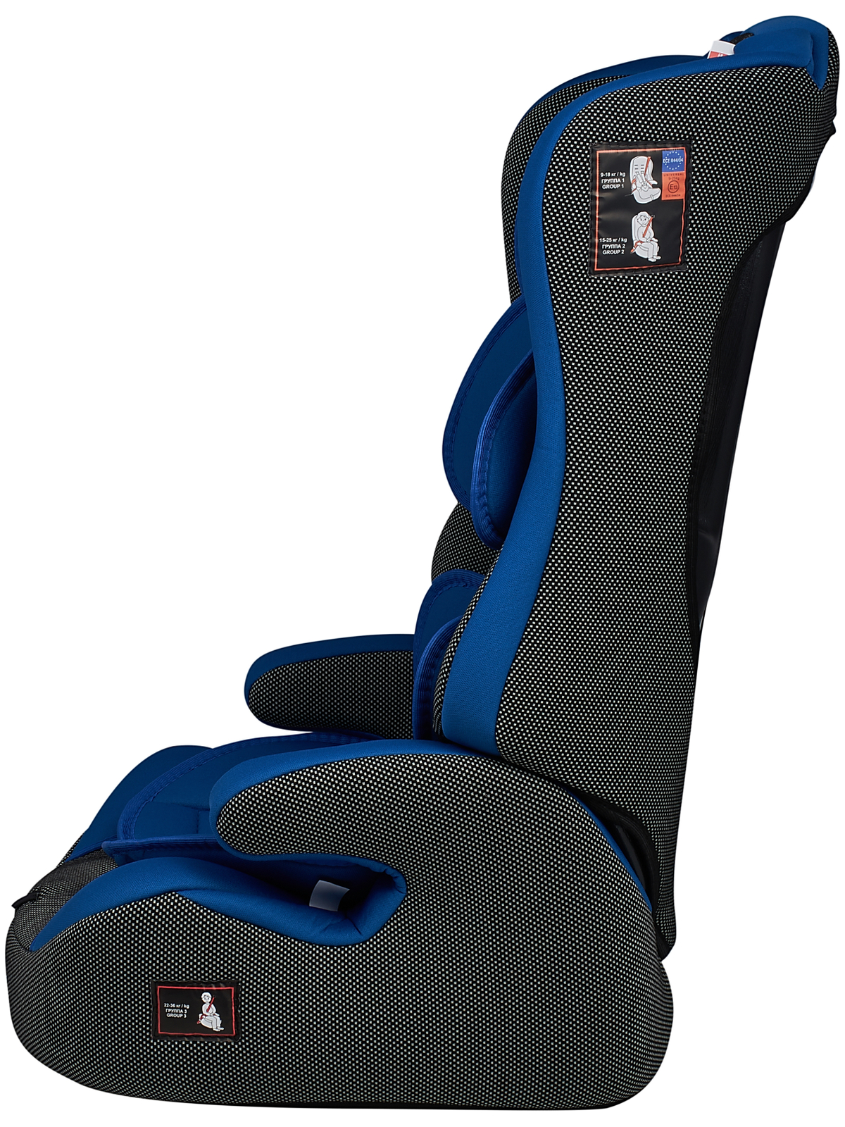 Автокресло Teddy Bear 513R/10 deep blue-black dot 1/2/3 (9-36 кг) синий - фото 3