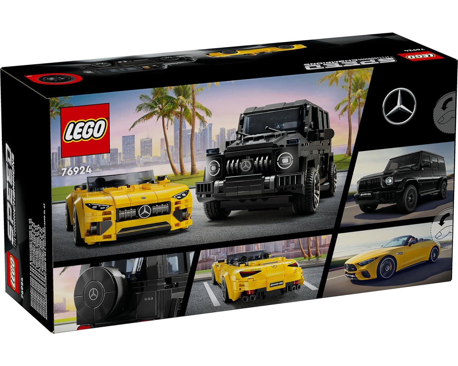 Конструктор LEGO Speed Champions Mercedes AMG G 63 / V29 блочный - фото 7