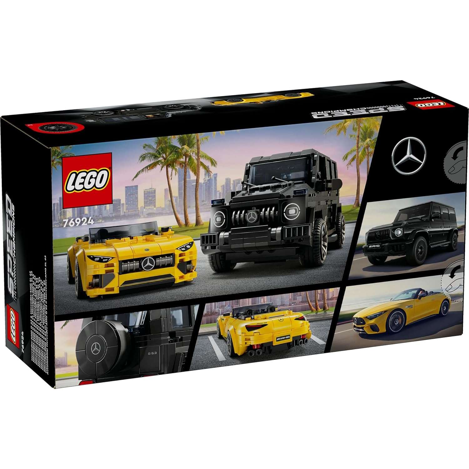 Конструктор LEGO Speed Champions Mercedes AMG G 63 / V29 блочный - фото 7