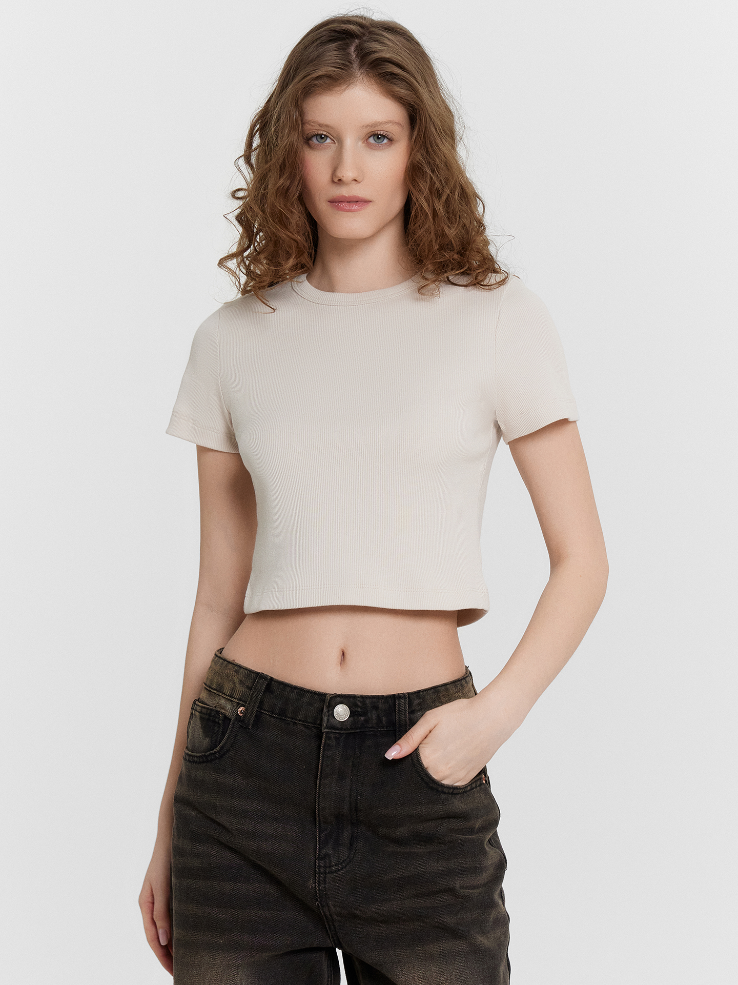 Футболка Mark Formelle (Марк Формэль) 112762/льняной - фото 2