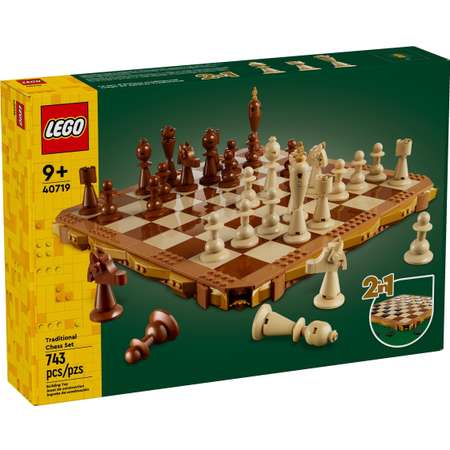 Конструктор LEGO Seasonal Традиционный шахматный набор 743 дет.