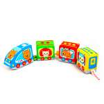 Игрушка BABY CO кубики Лесные зверята