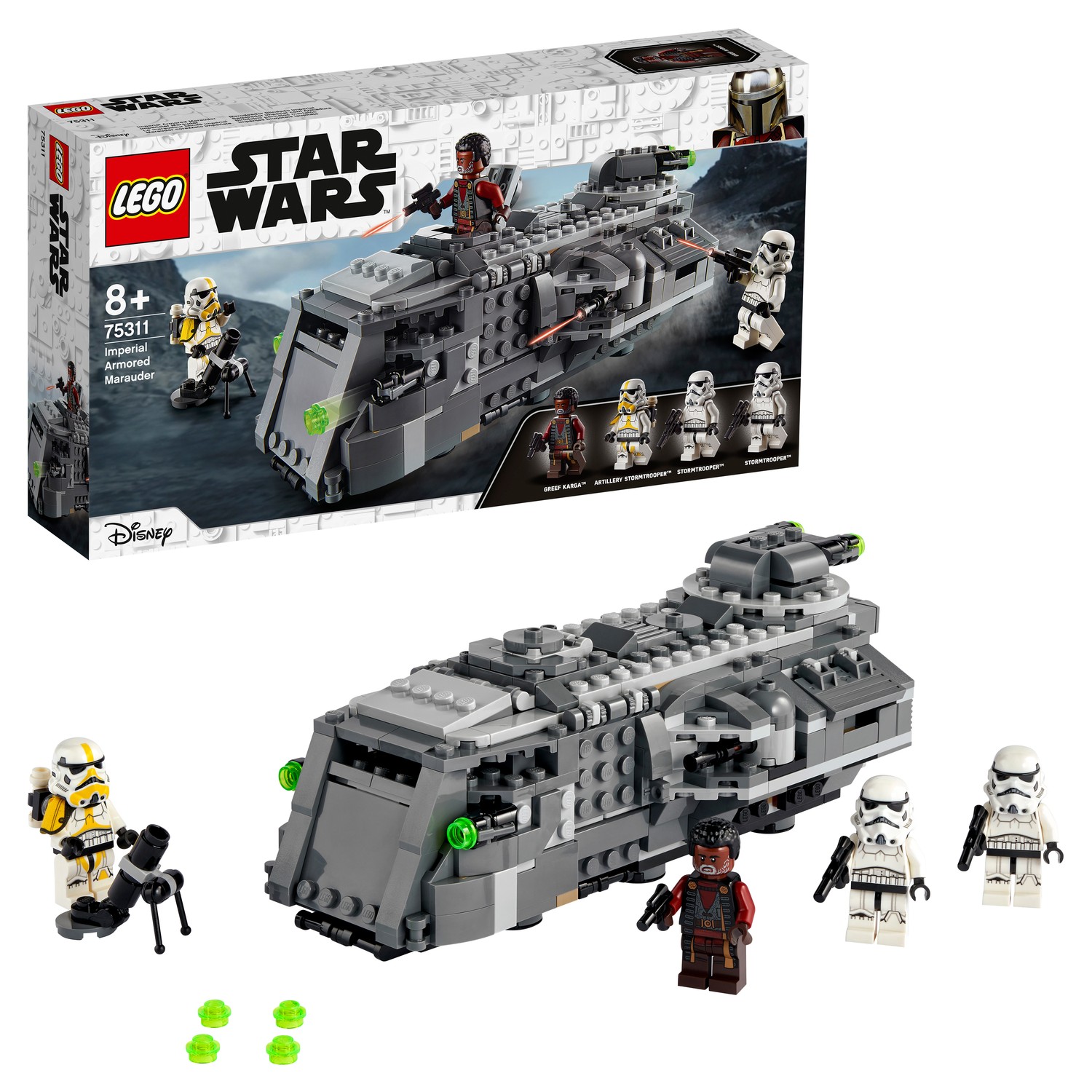 Конструктор LEGO Star Wars Бронированный корвет Мародер блочный - фото 1