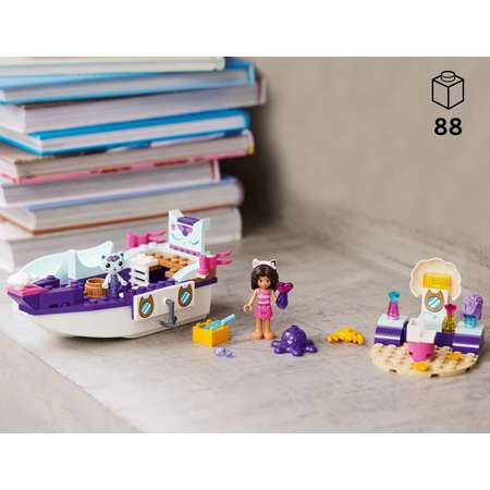 Конструктор LEGO Gabbys Dollhouse Gabby and MerCats Ship Spa блочный