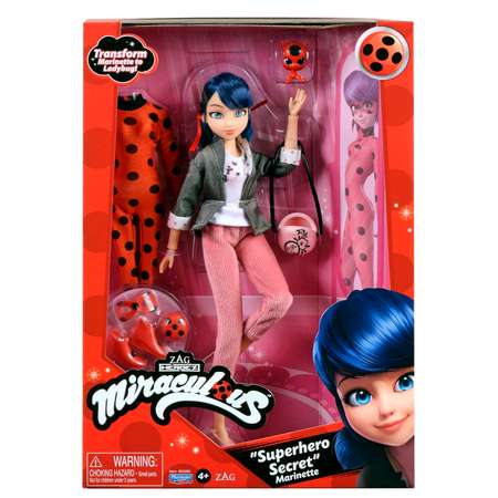 Кукла модельная Miraculous Тайный супергерой Маринет