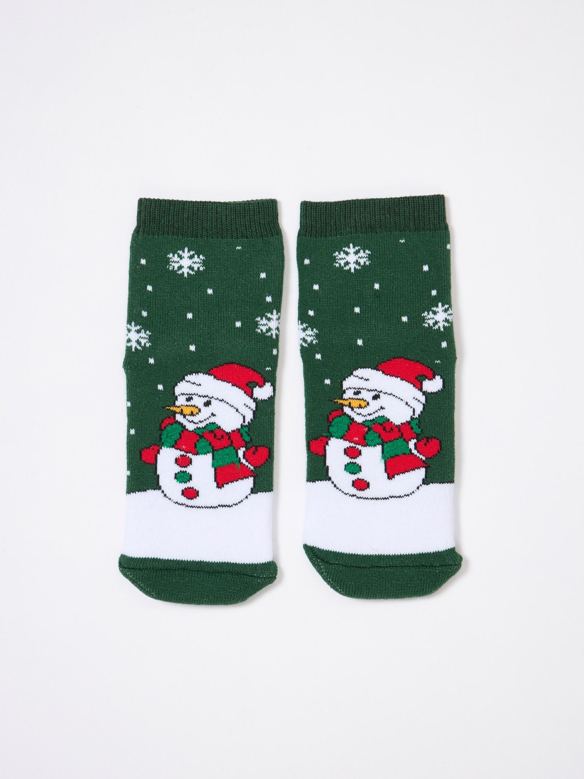 Носки ALEX YVN BT-1977-1-снег.зелен. - фото 1