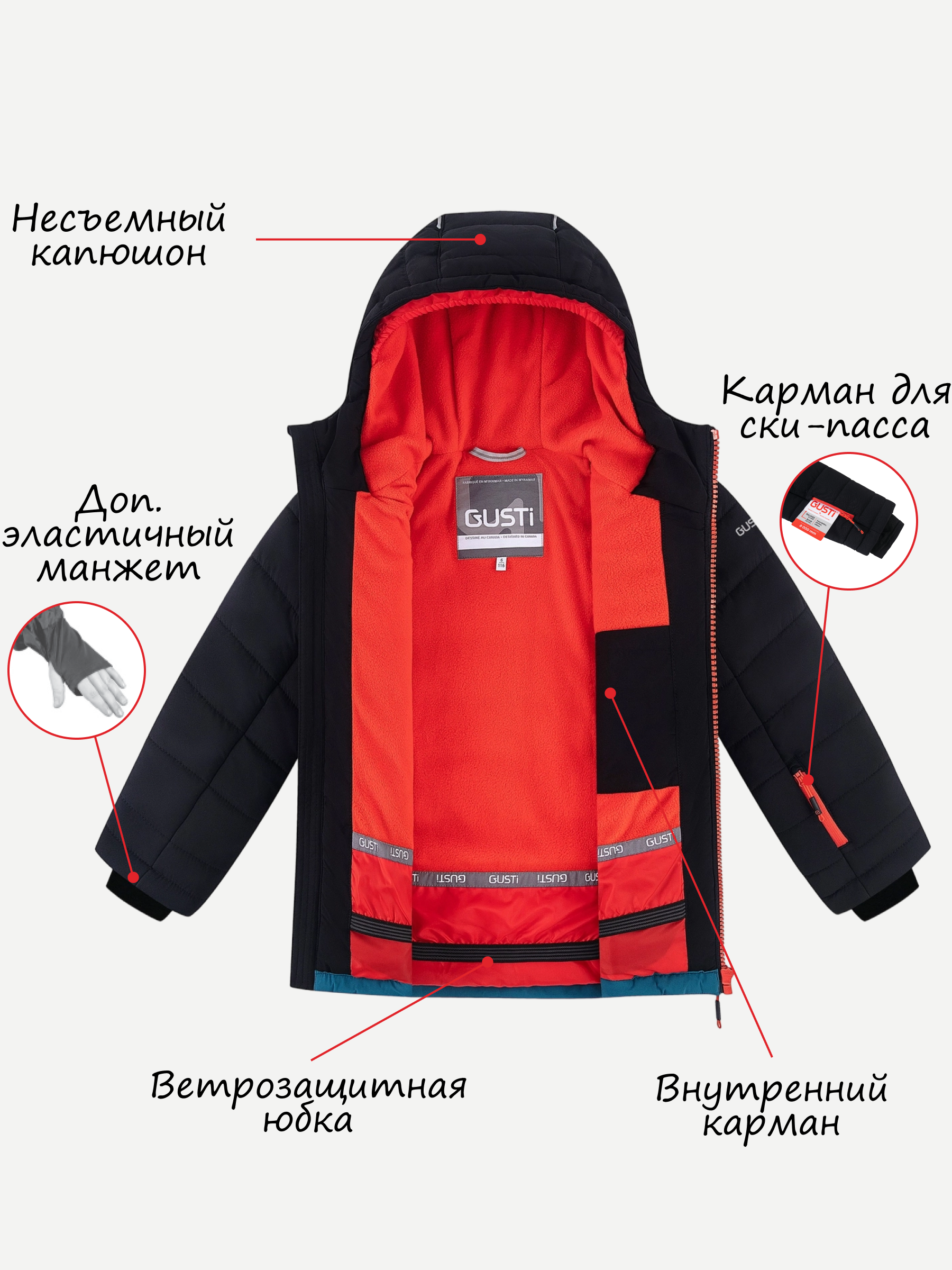 Комплект GUSTI GW4BS822-OCEANSIDE - фото 4