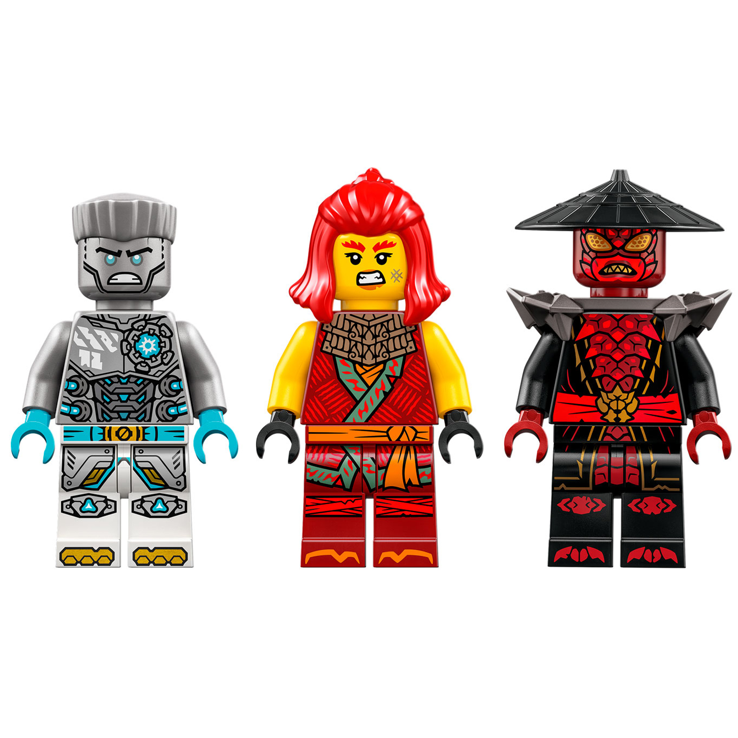 Конструктор LEGO NINJAGO Боевой робот-броня Зейна 92 дет. - фото 6