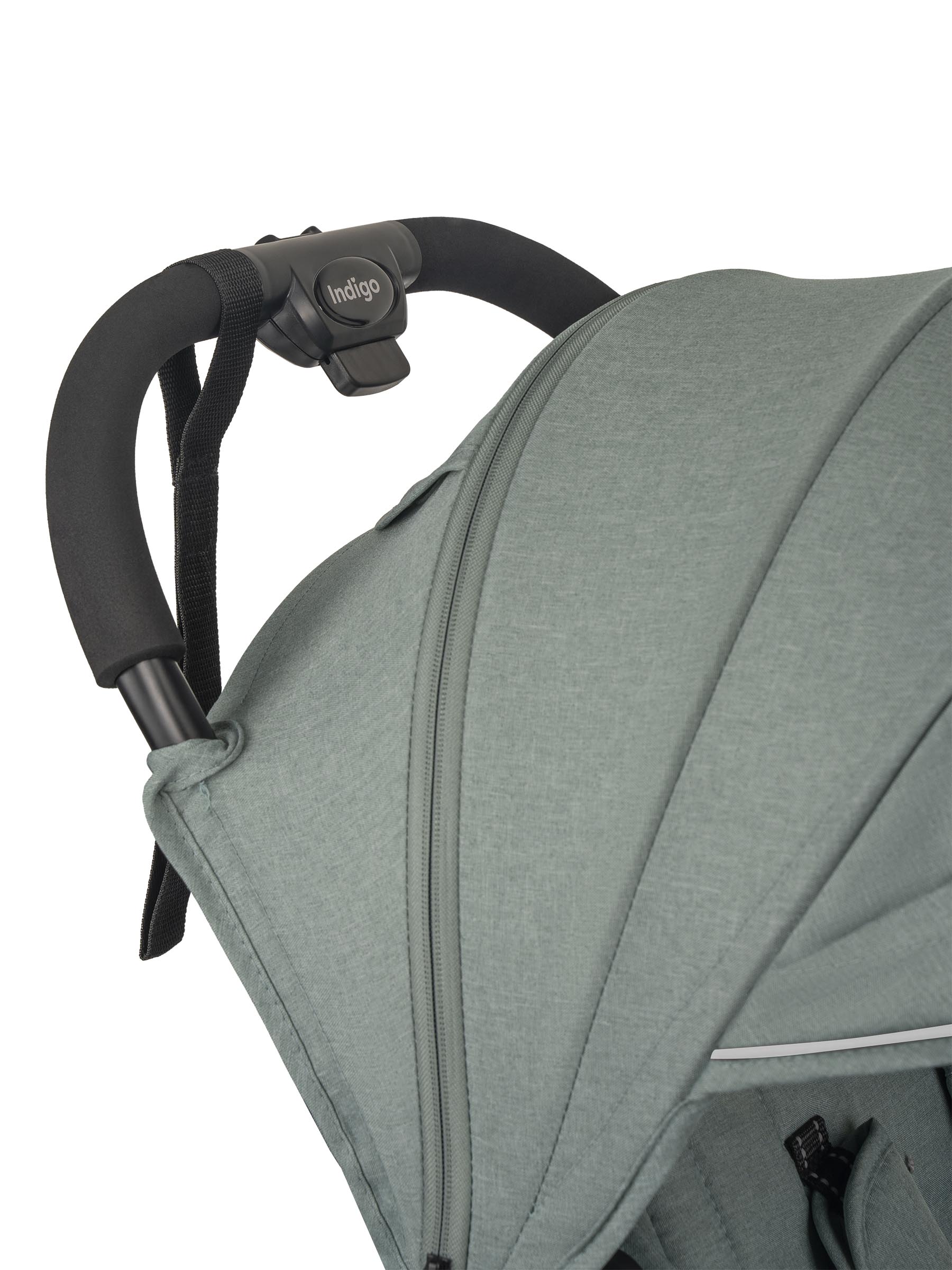 Коляска прогулочная Indigo Trip для путешествий зеленый - фото 20
