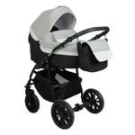 Коляска 3в1 alis Alvaro F 04 серый-белый