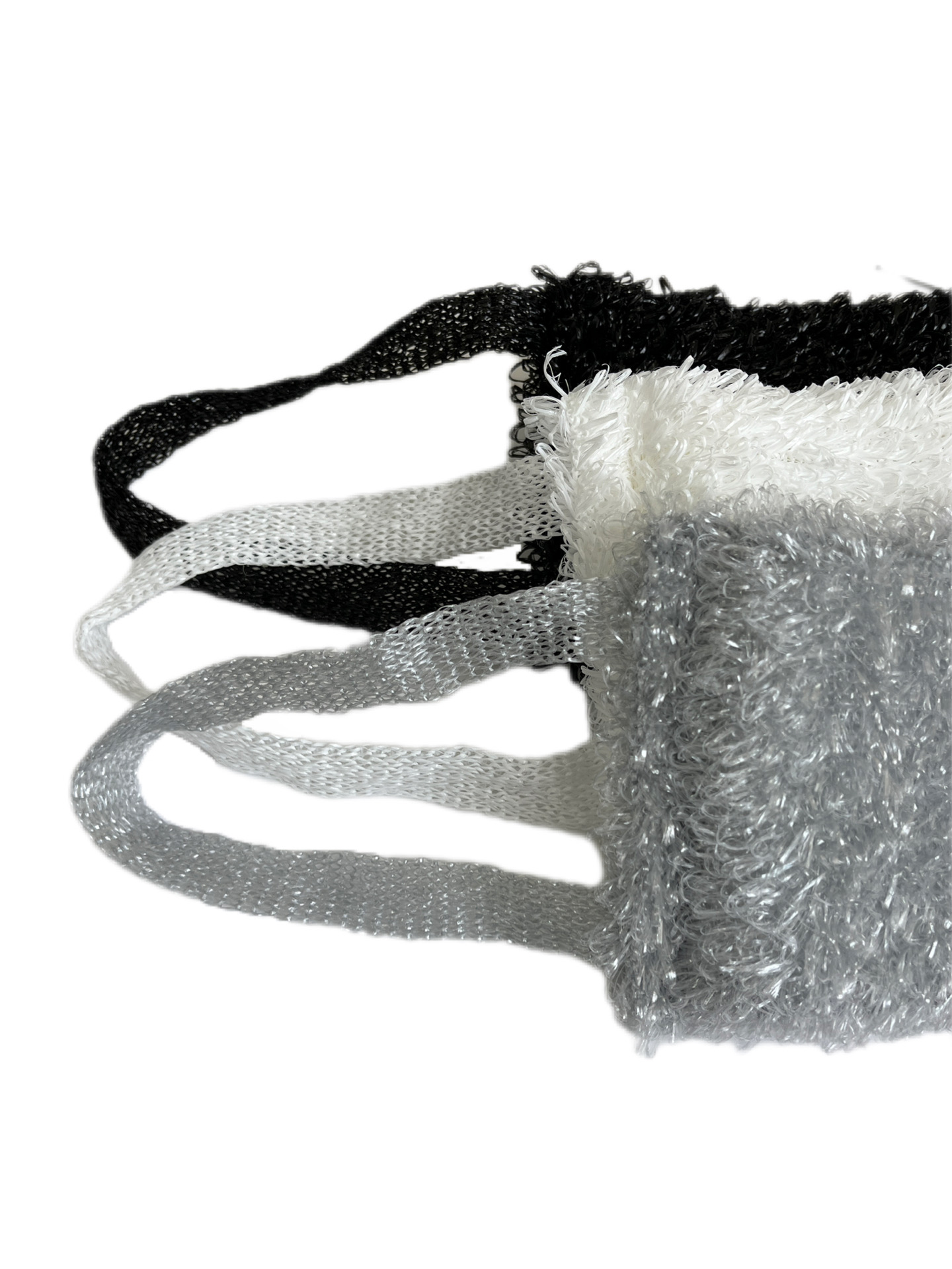 Мочалка PRO CLEANLY для тела с ручками 3 шт - фото 6