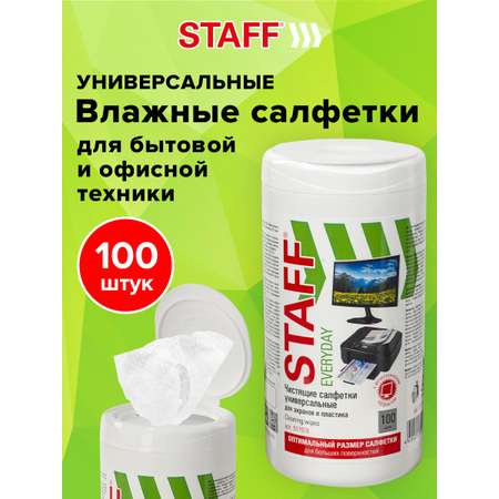 Моющее средство Staff для экранов 100 шт.