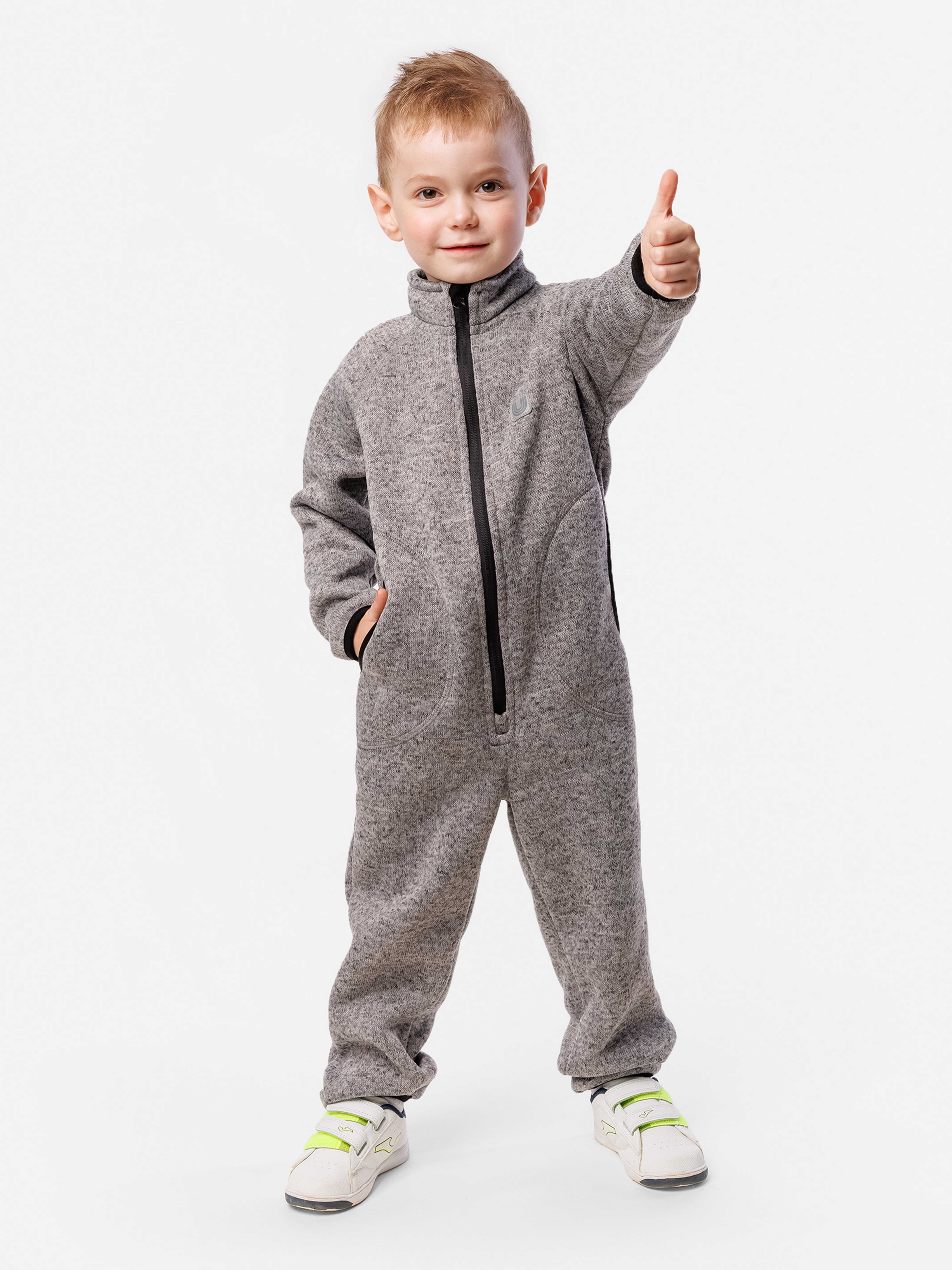 Комбинезон UKI KIDS 1w24-041тсер - фото 3