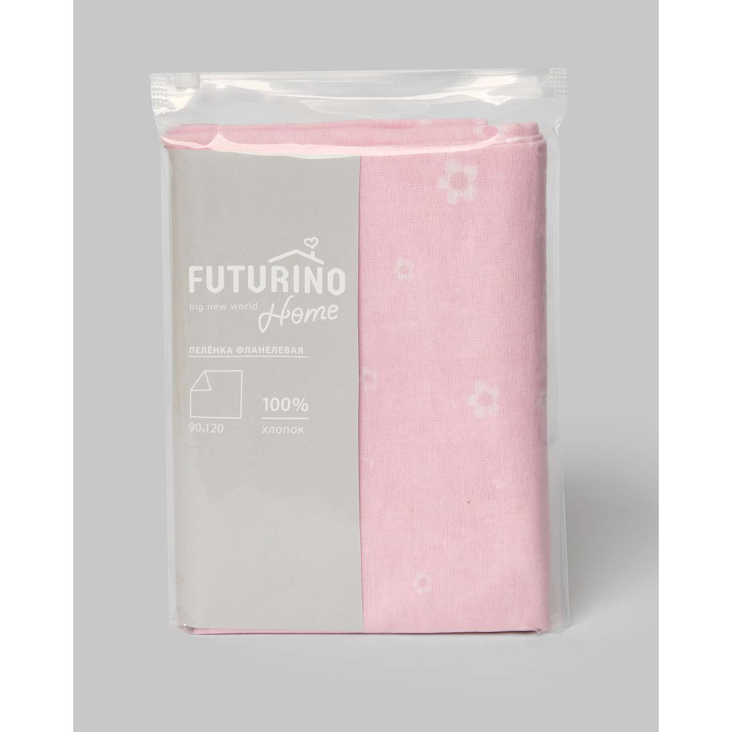 Пелёнка фланелевая FUTURINO Home Цветочки W24FH-1208/Fbd-JJ - фото 4