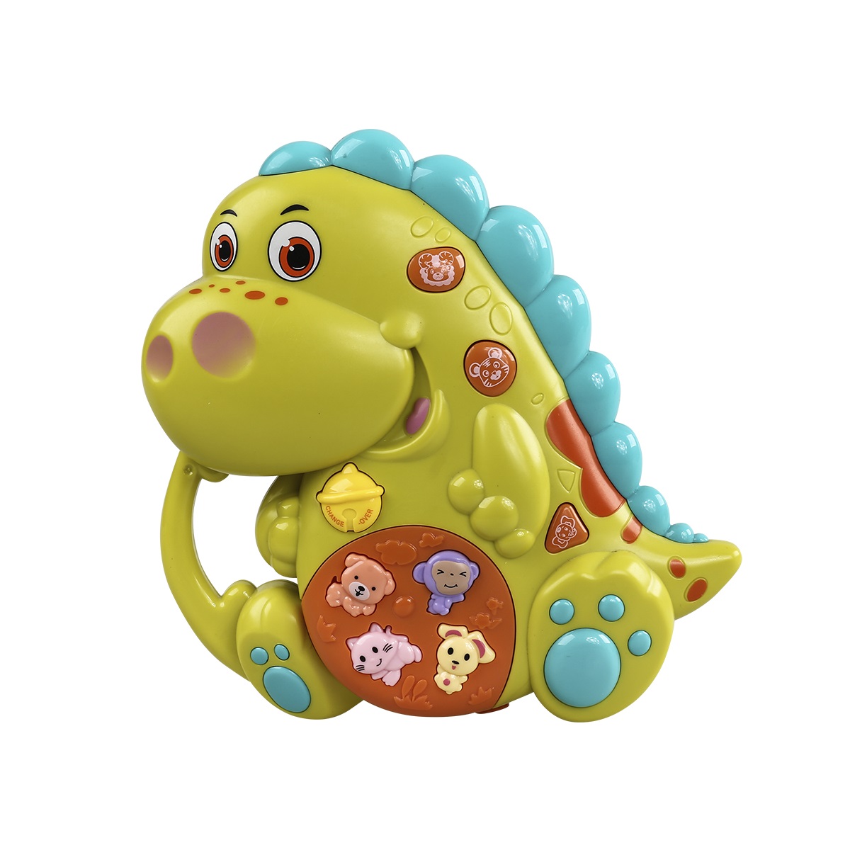 Игрушка музыкальная Mioshi Добрый динозаврик пианино - фото 1