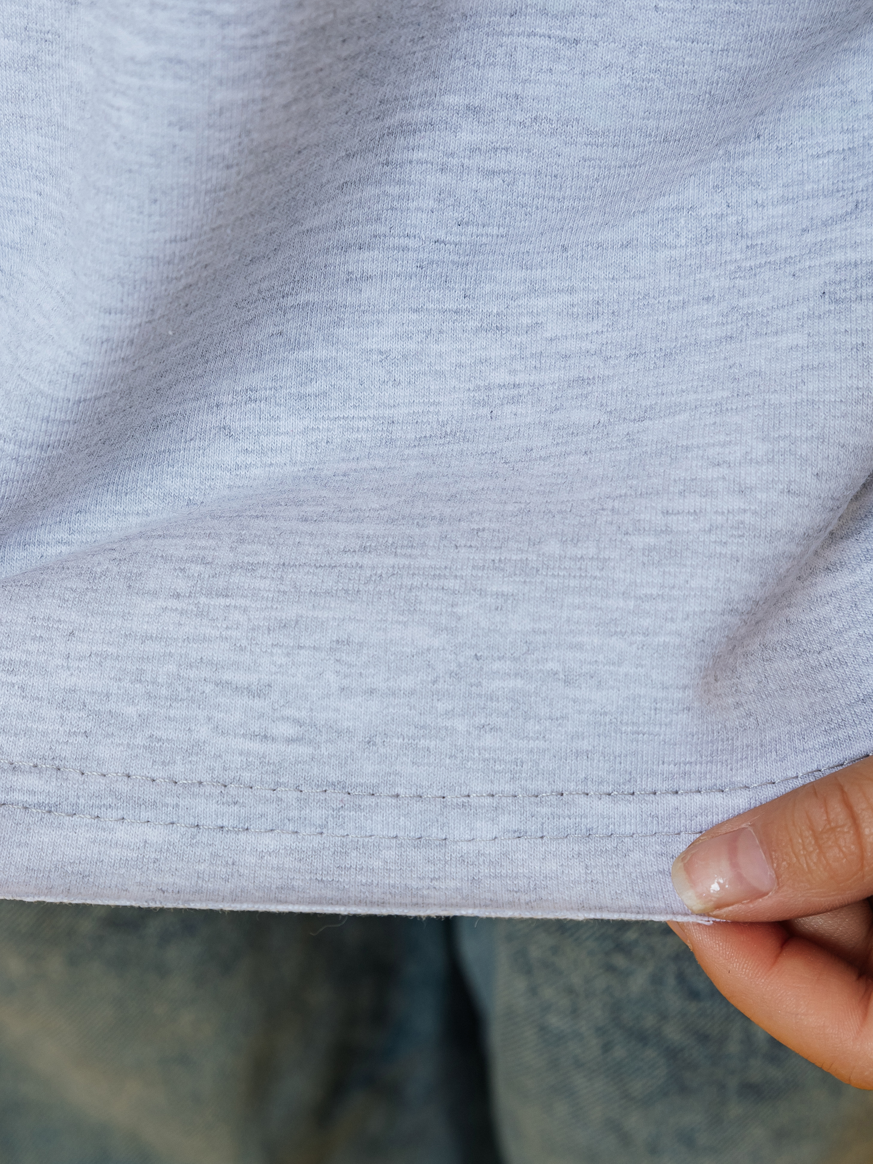 Свитшот Селтекс Ю_ДФ65 серый меланж - фото 9