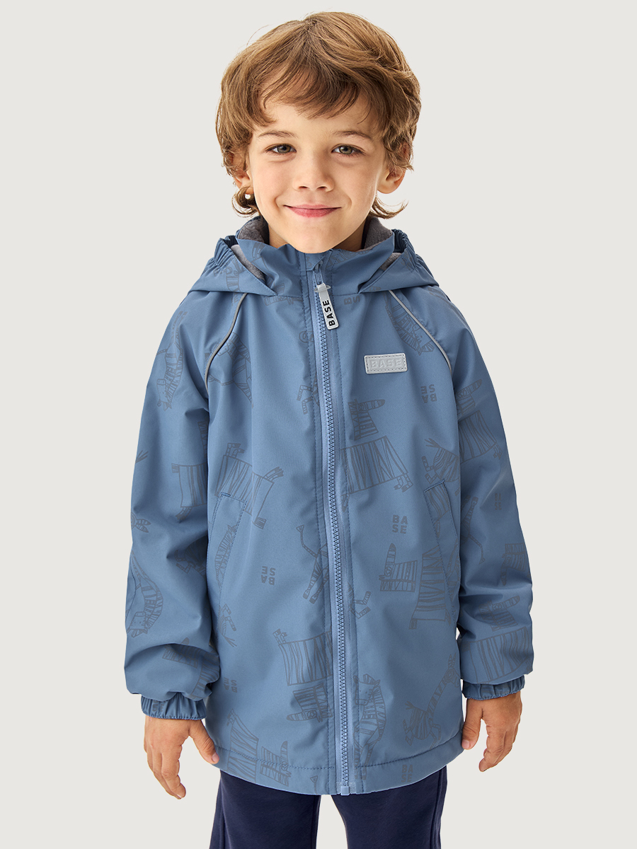 Ветровка BASE by NIKASTYLE б4л10126 джинс - фото 1