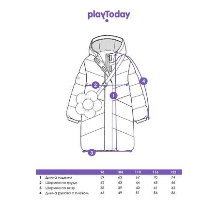Пальто PlayToday