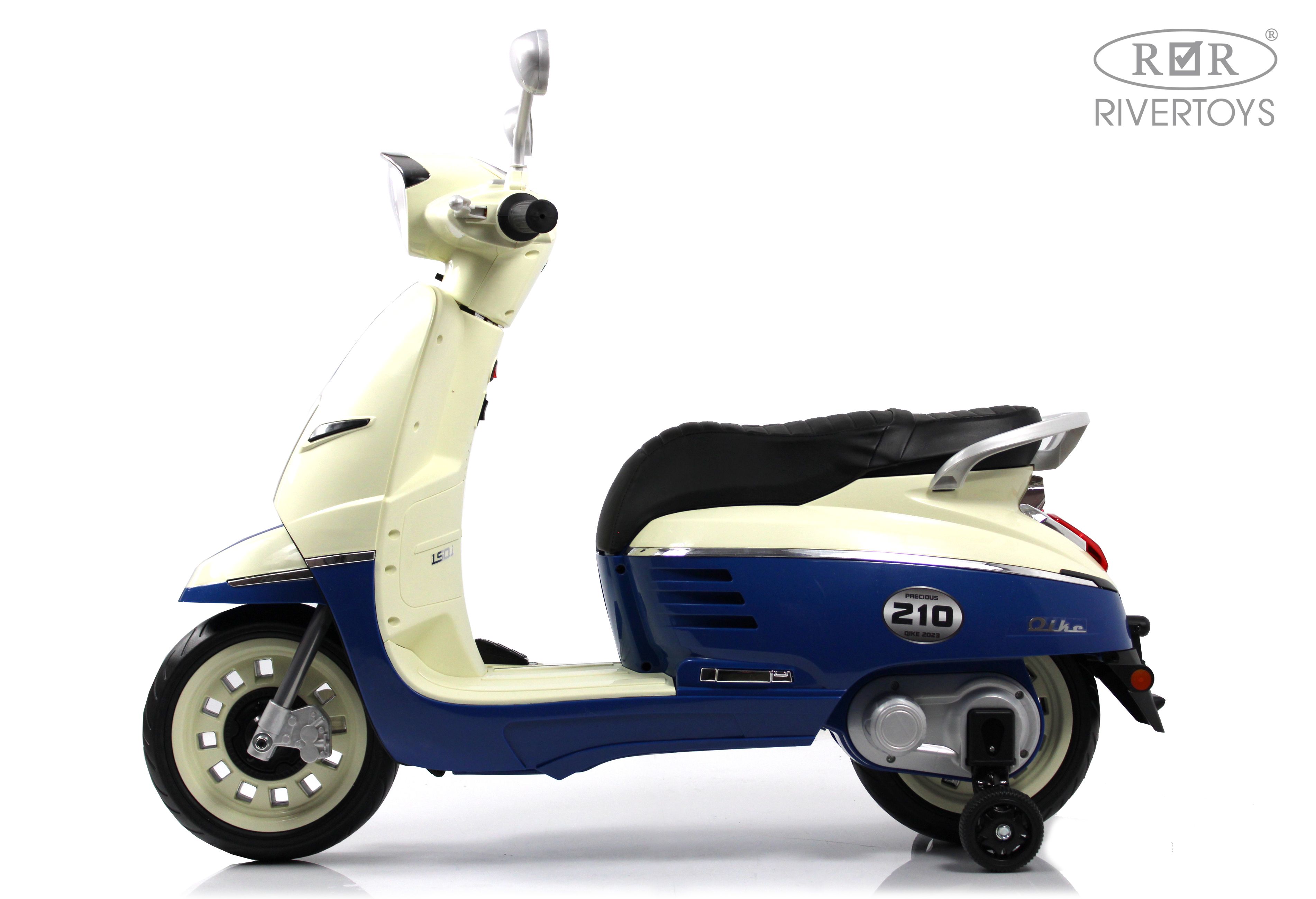 Электромобиль RIVERTOYS Z222ZZ-BLUE - фото 2