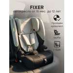 Автокресло Happy Baby Fixer Isofix 1/2/3 (9-36 кг) серый