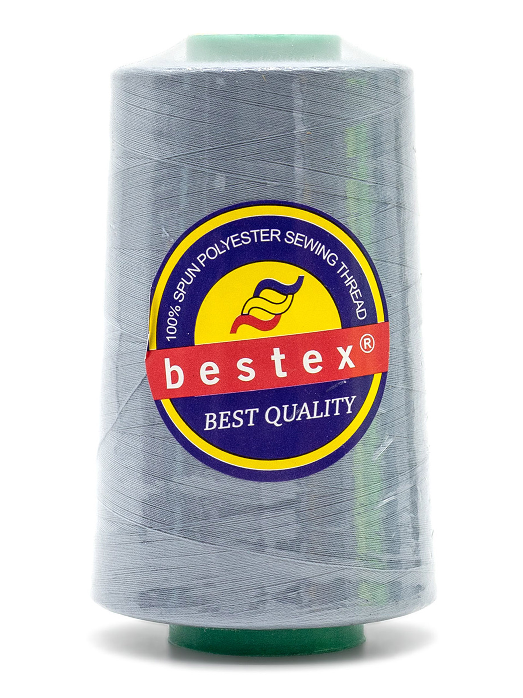 Нитки Bestex 40/2 5000 ярд 1шт 318 серо-фиолетовый - фото 10