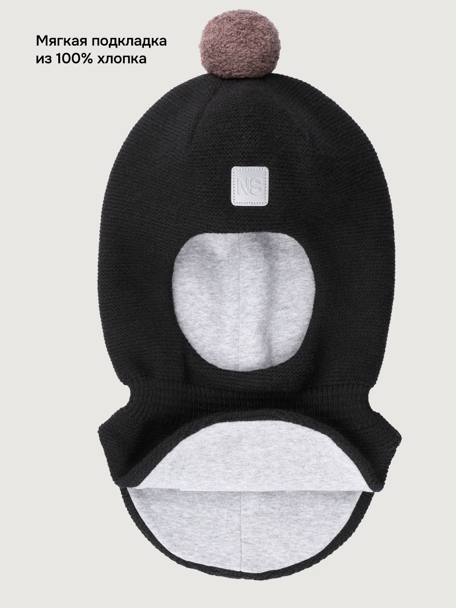 Балаклава NIKASTYLE 10м20326 черный - фото 5
