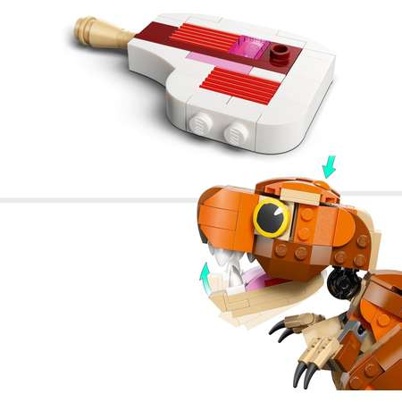 Конструктор LEGO Jurassic World Little Eatie: T-rex блочный