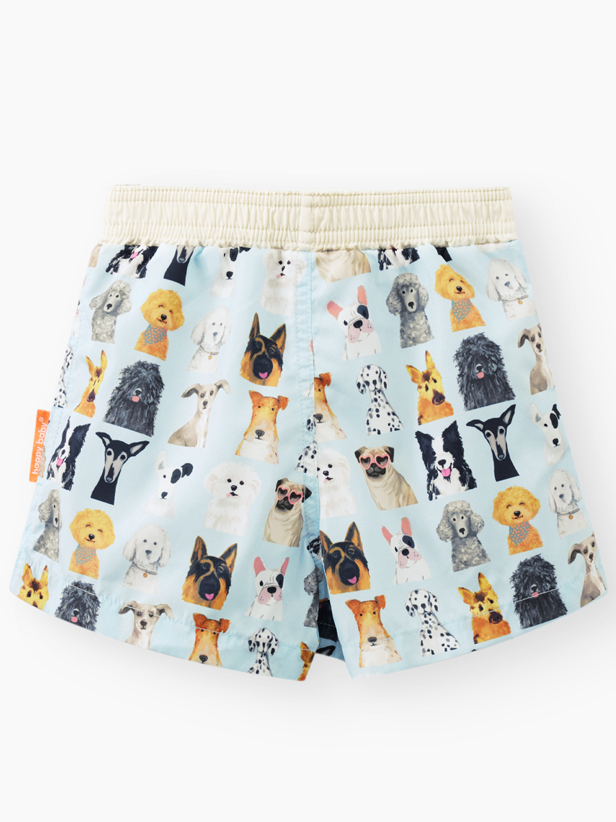 Шорты плавательные Happy Baby 50647-1_light-blue (dogs) - фото 2