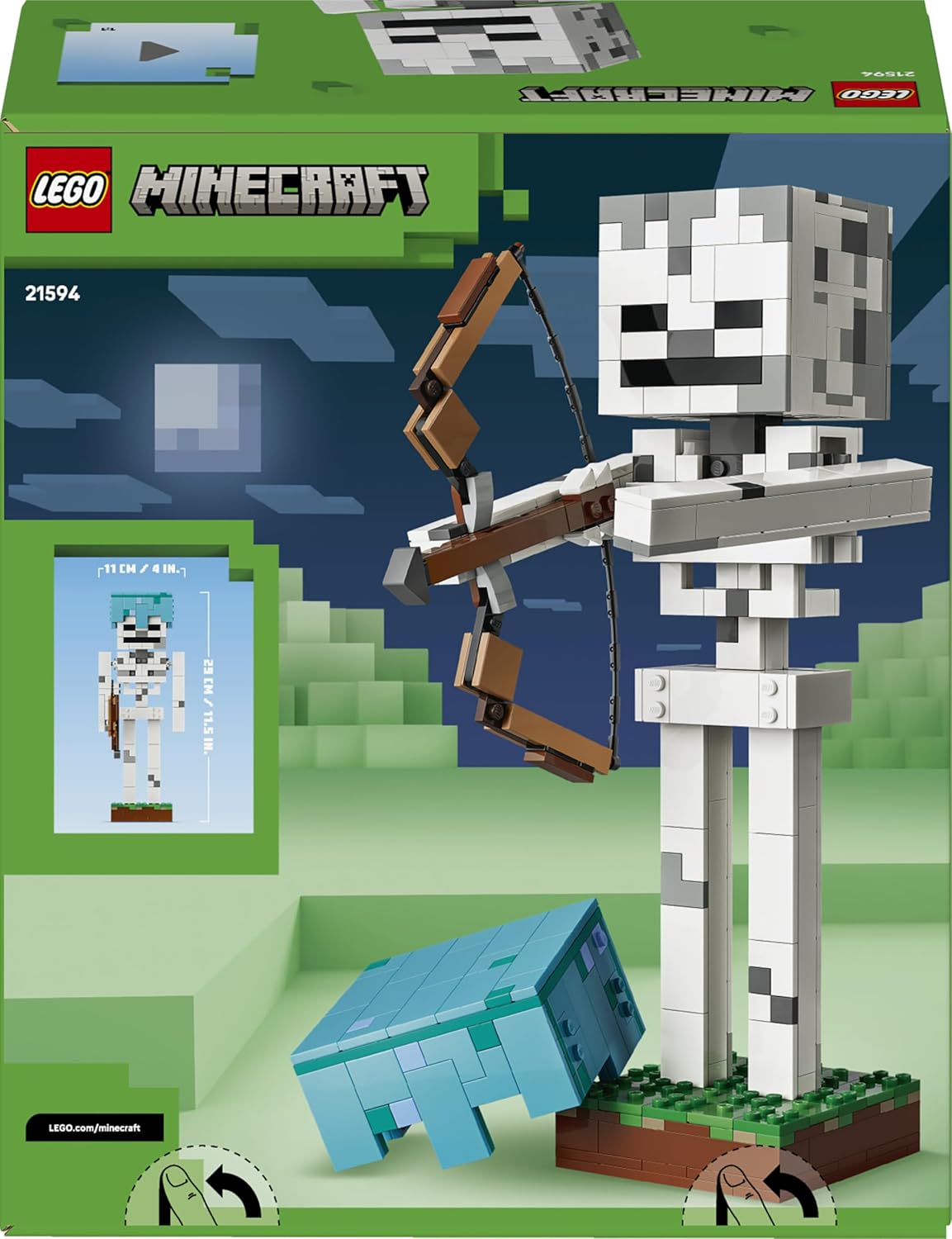 Конструктор LEGO Minecraft Скелет 502 дет. - фото 6