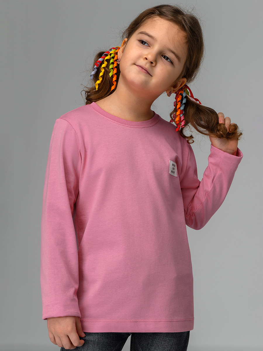 Лонгслив BONITO KIDS SS6097грязно.розовый - фото 6
