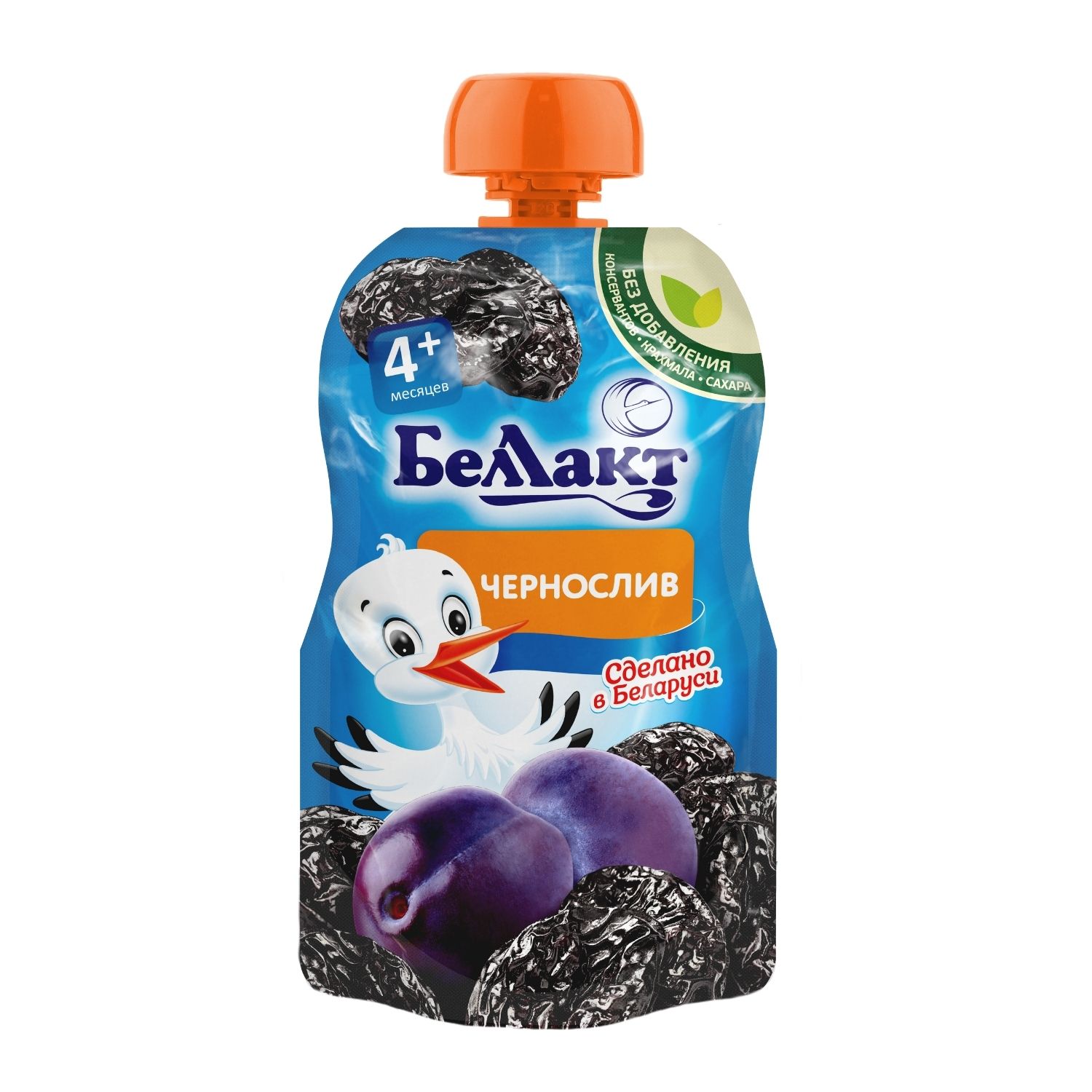 Пюре Беллакт Чернослив с 4 мес 90 г - фото 1