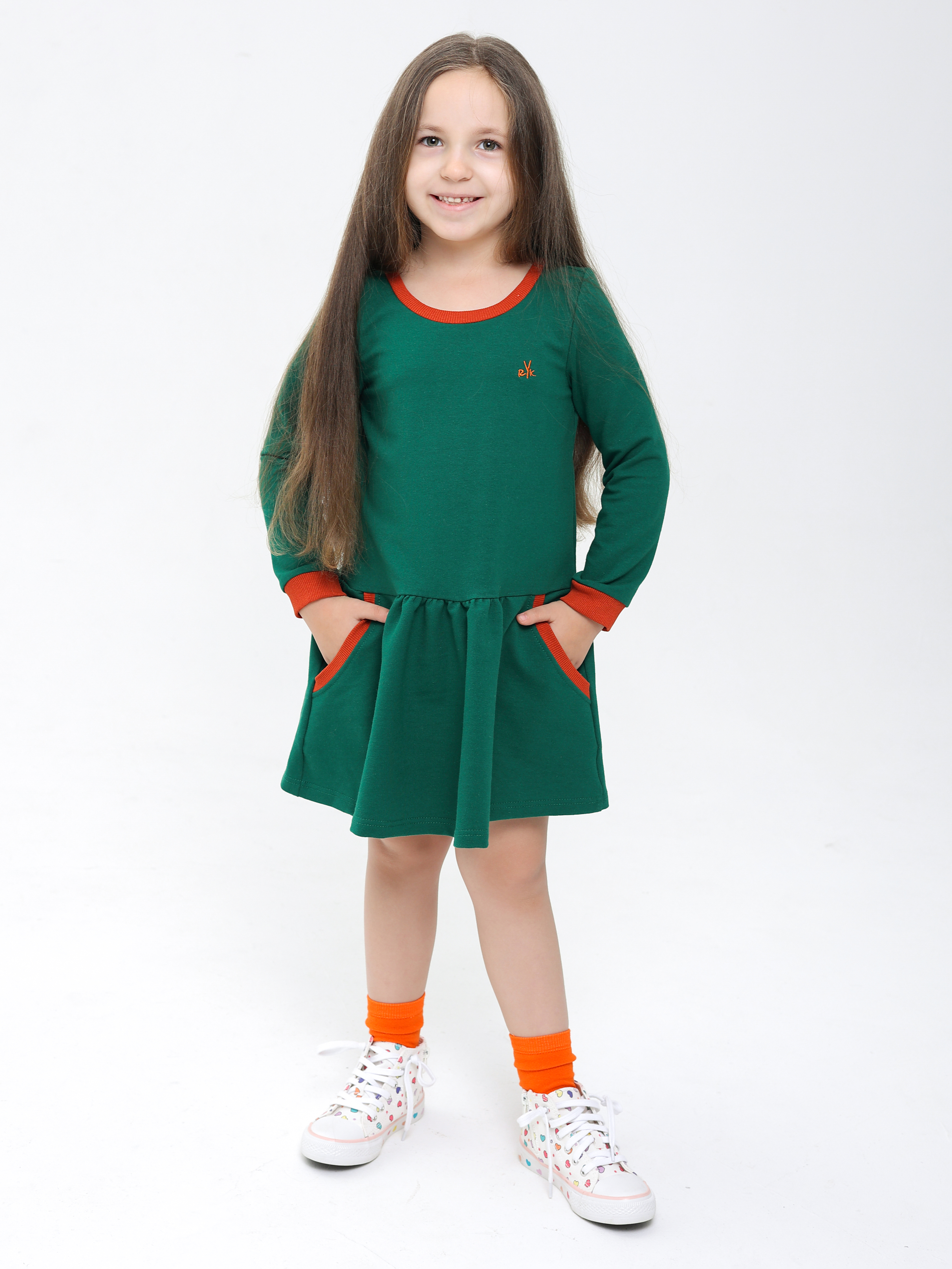 Платье RobyKris 27-9286-25/зел - фото 7