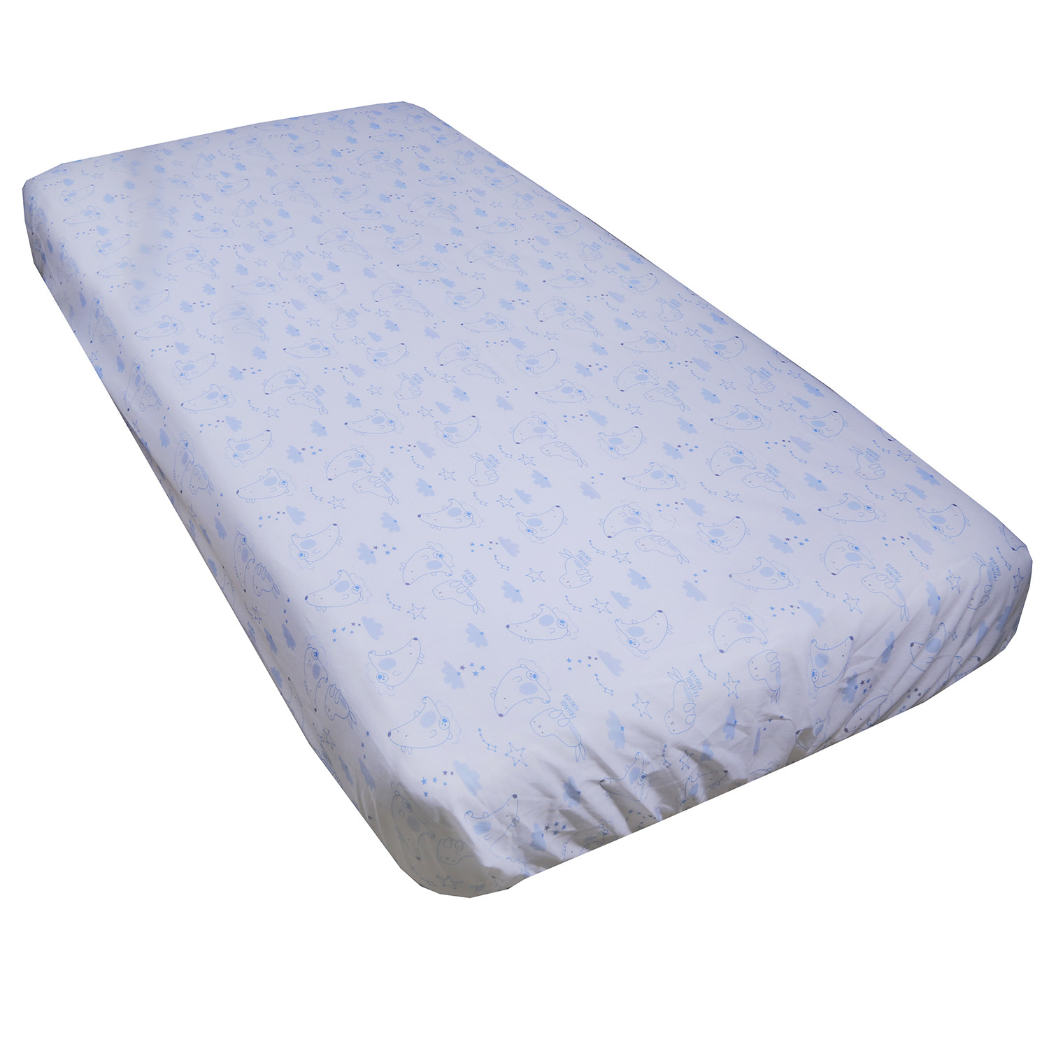 Простыня Babyton Северный полюс на резинке - фото 1