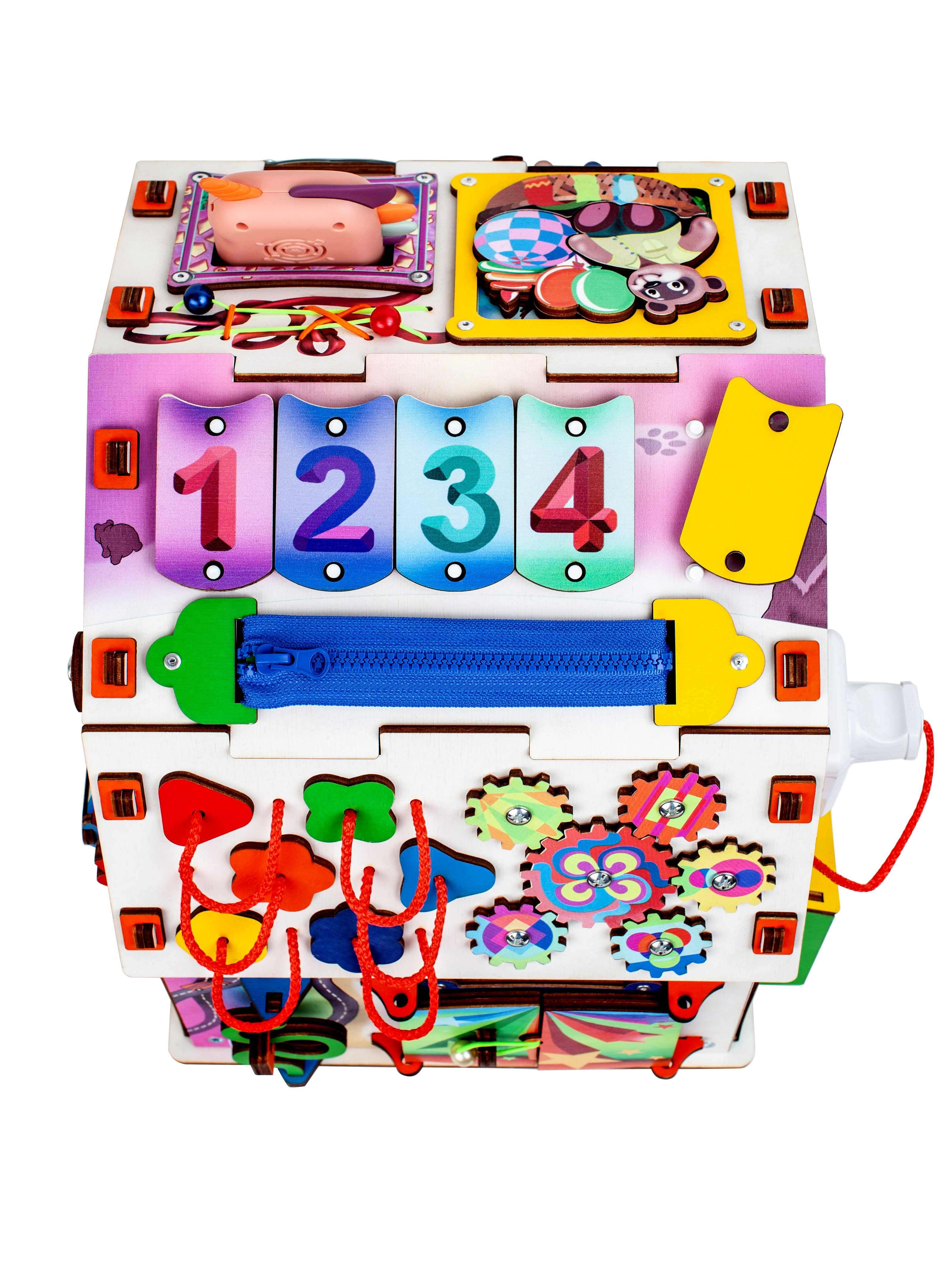 Игрушка Jolly Kids бизиборд - фото 5