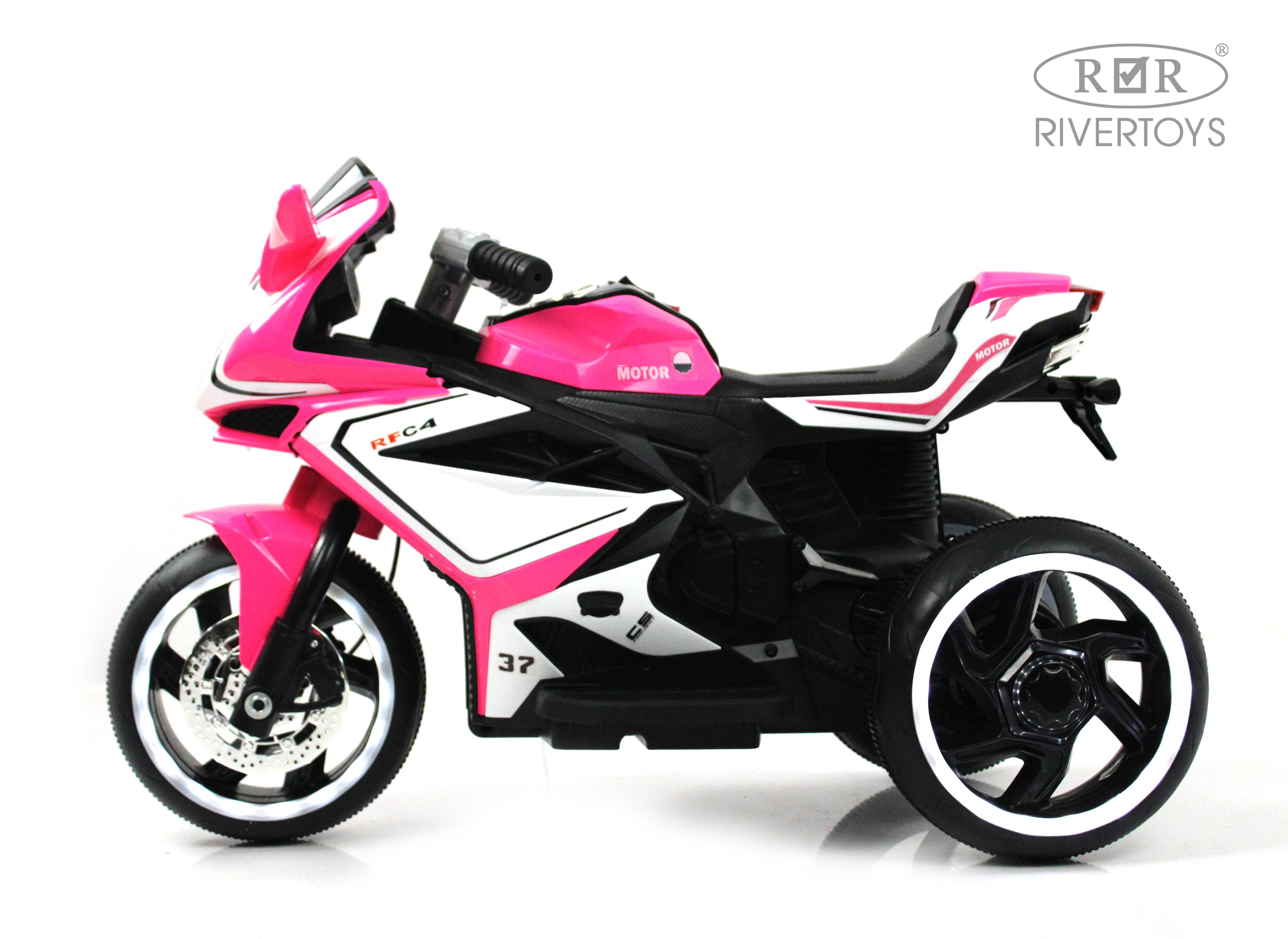 Электромобиль RIVERTOYS K222AM-PINK - фото 13