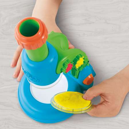 Масса для лепки Hasbro Play-Doh Микроскоп+подсветка