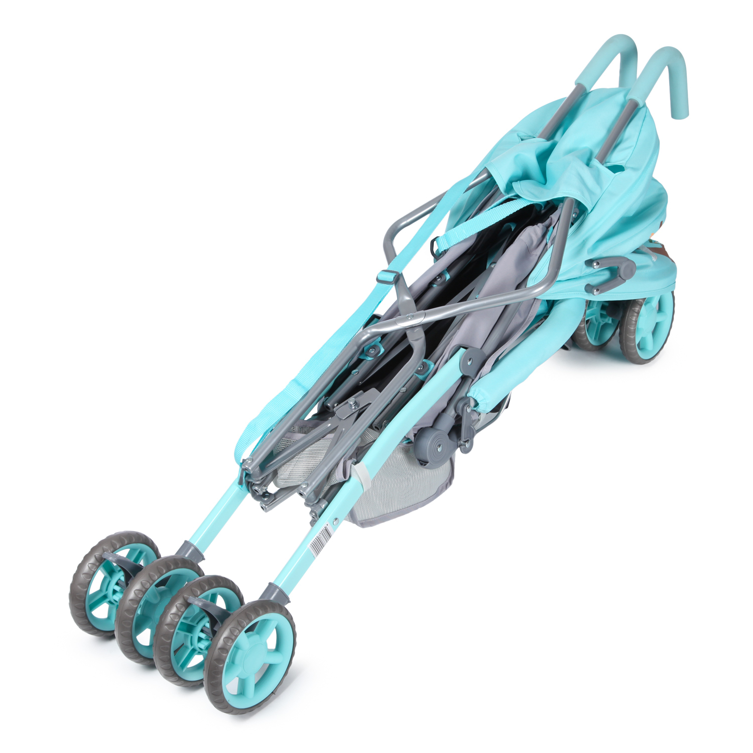 Коляска прогулочная Babyton Zoo Light Blue голубой - фото 12