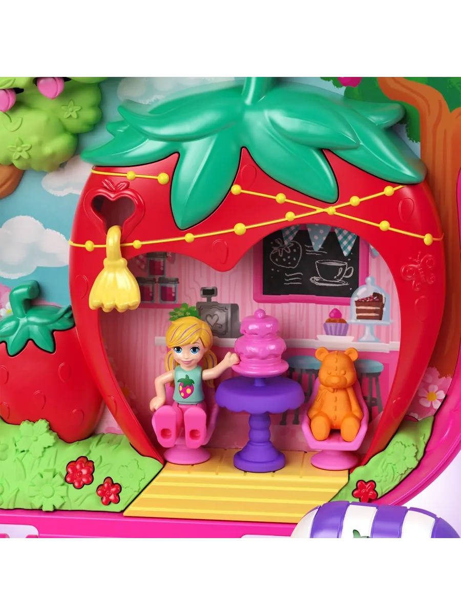 Игровой набор POLLY POCKET Клубничный мишка - фото 5