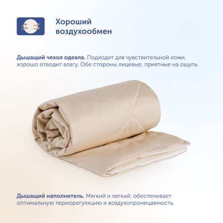 Комплект buyson BuyMini: одеяло 140х105 см + подушка 35х55 см
