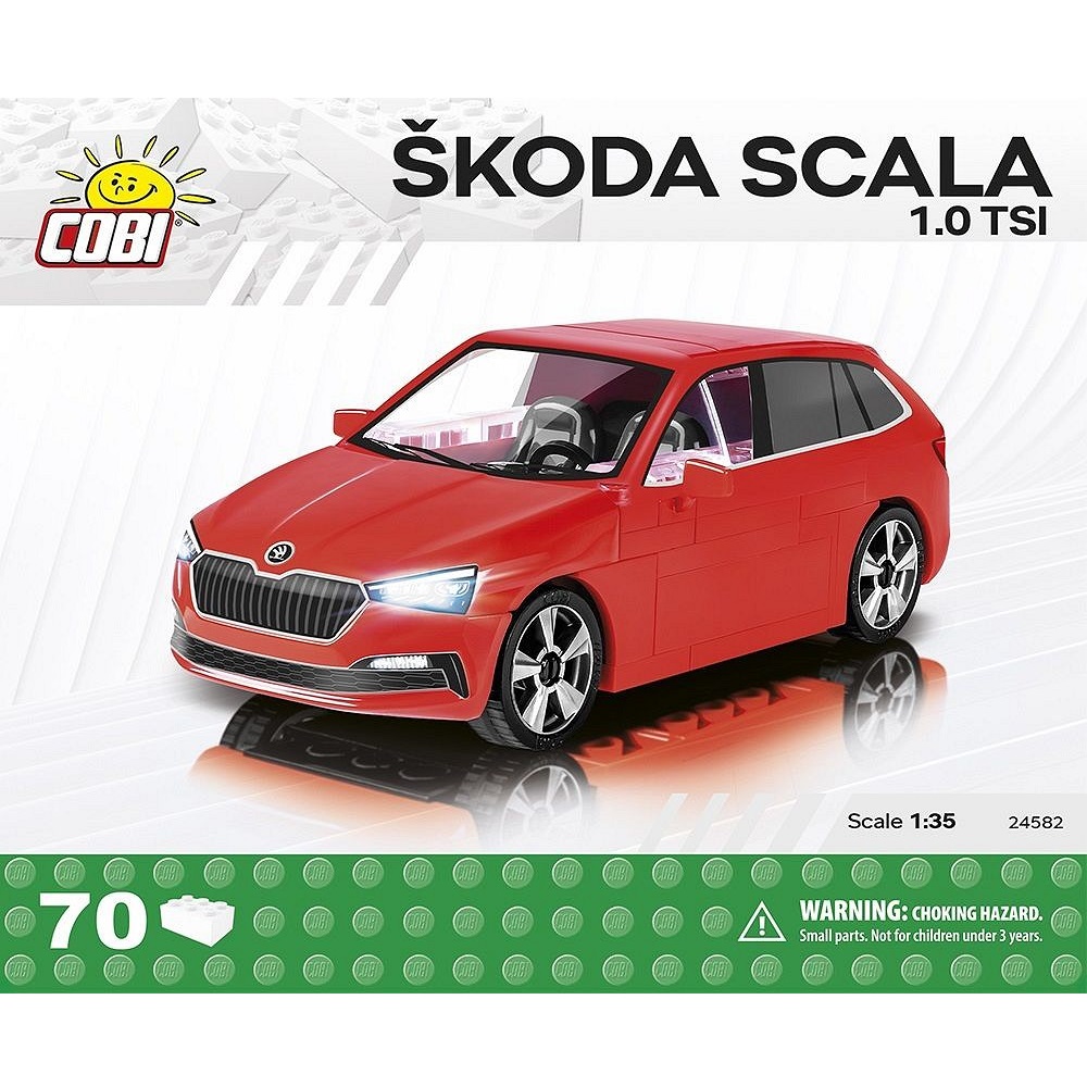 Конструктор COBI Автомобиль Škoda Scala блочный - фото 6